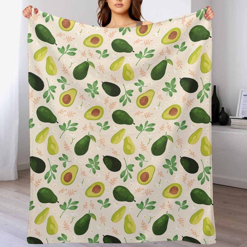 Flannel Blanket 40"x50" (Double-Sided Print)