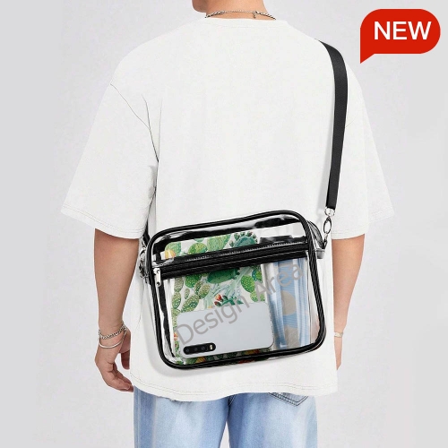 Large Clear Satchel Bag