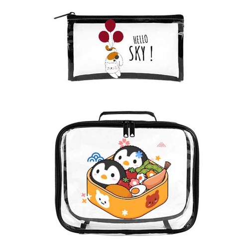 2-Pack Clear Storage Bags