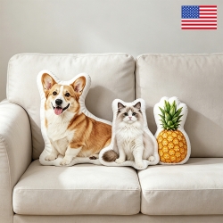Custom Photo Shaped Pillow (20cm/8")