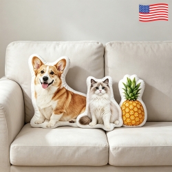Custom Photo Shaped Pillows (30cm/12“)