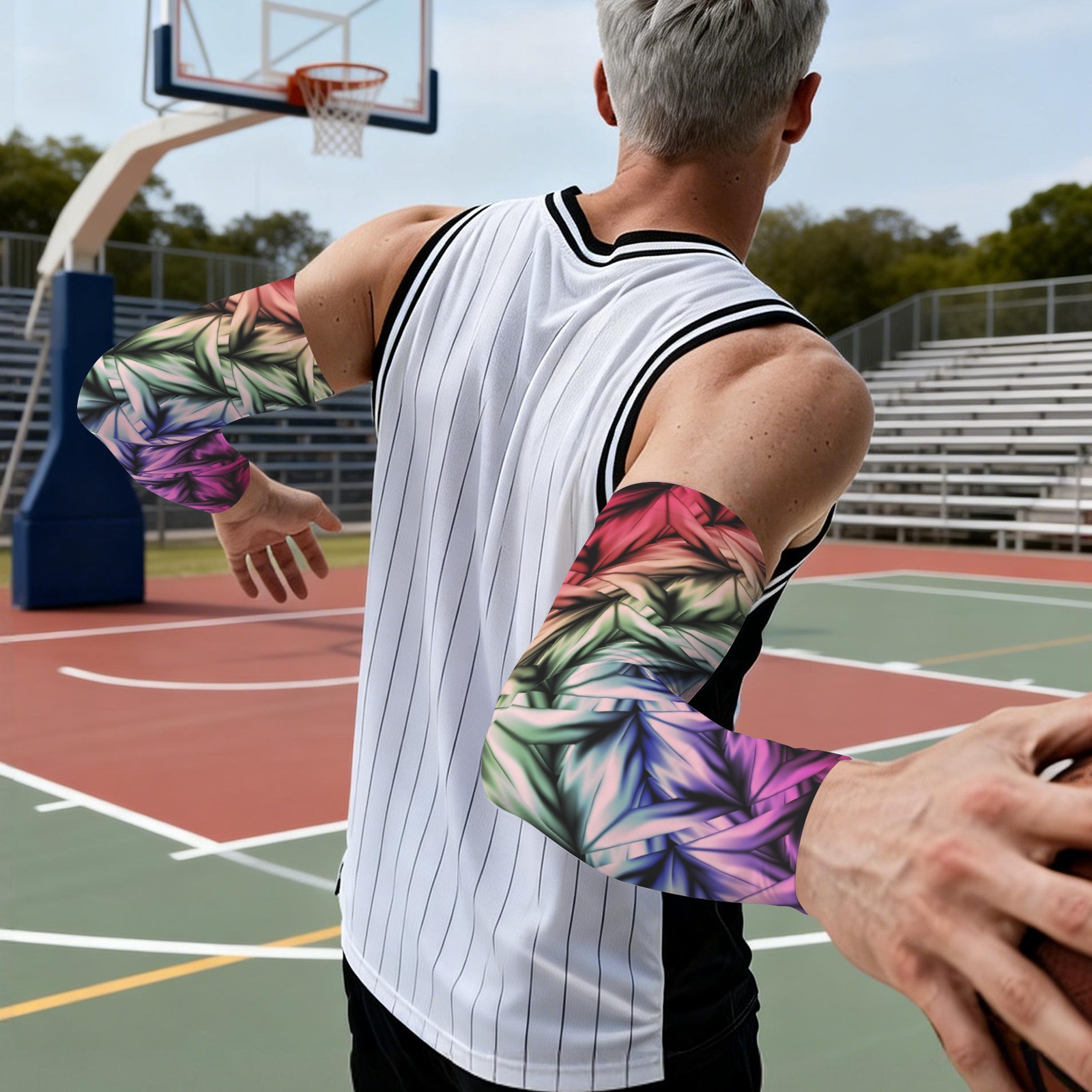 Arm Sleeves 43cm (2-Pack, Same Design)