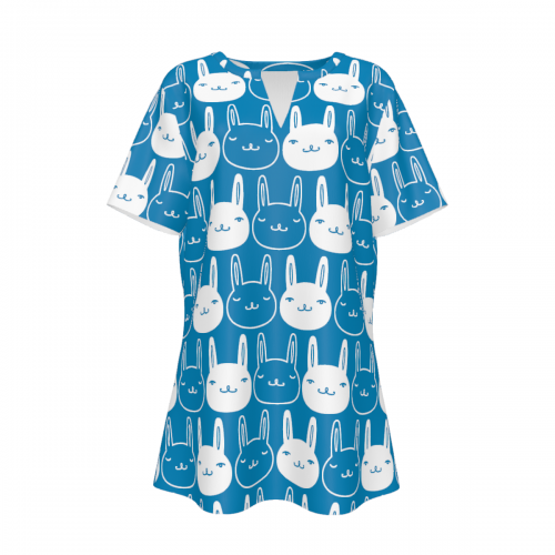 Women's V-Neck Short Sleeve T-Shirt