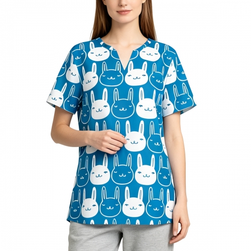 Women's V-Neck Short Sleeve T-Shirt