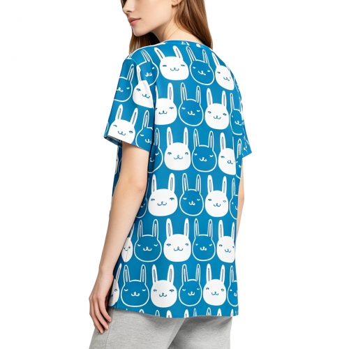 Women's V-Neck Short Sleeve T-Shirt