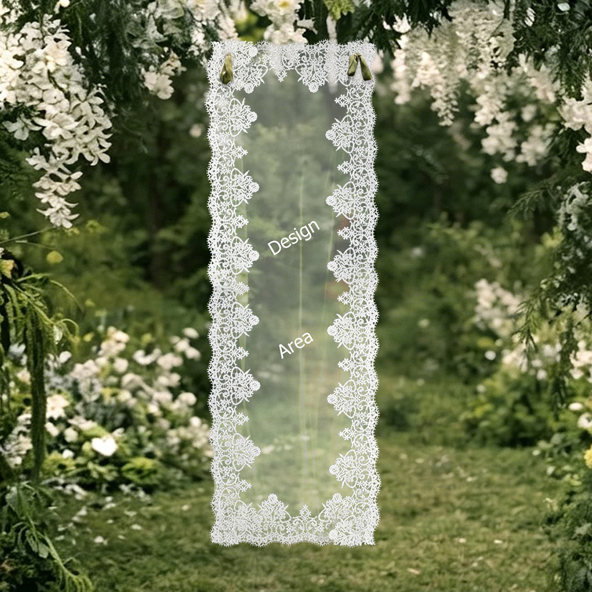 Lace Hanging Tapestry 10" x 30"