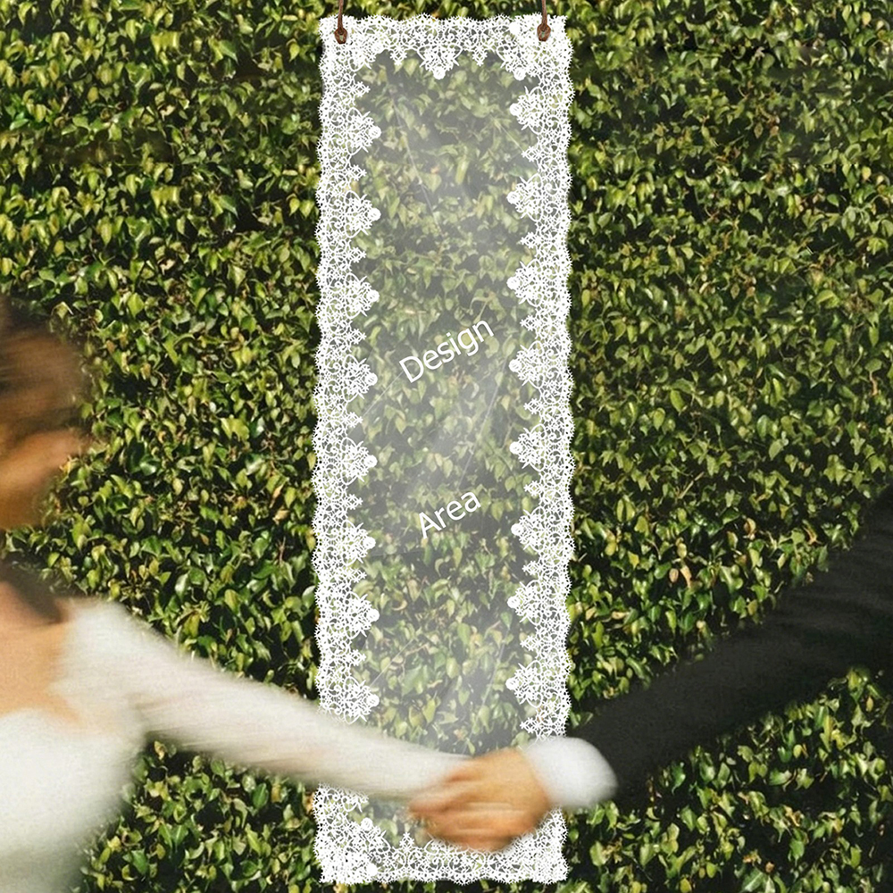 Lace Hanging Tapestry 12" x 40"