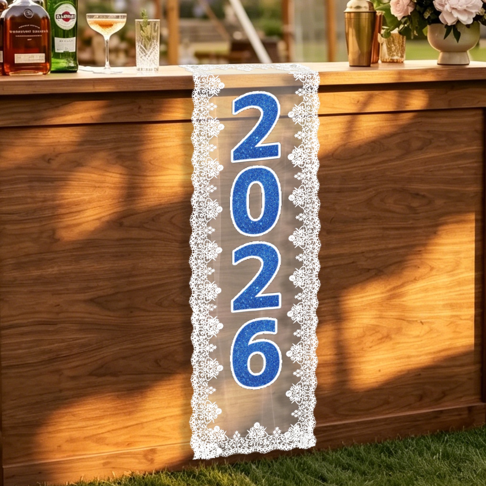 Lace Hanging Tapestry 12" x 40"