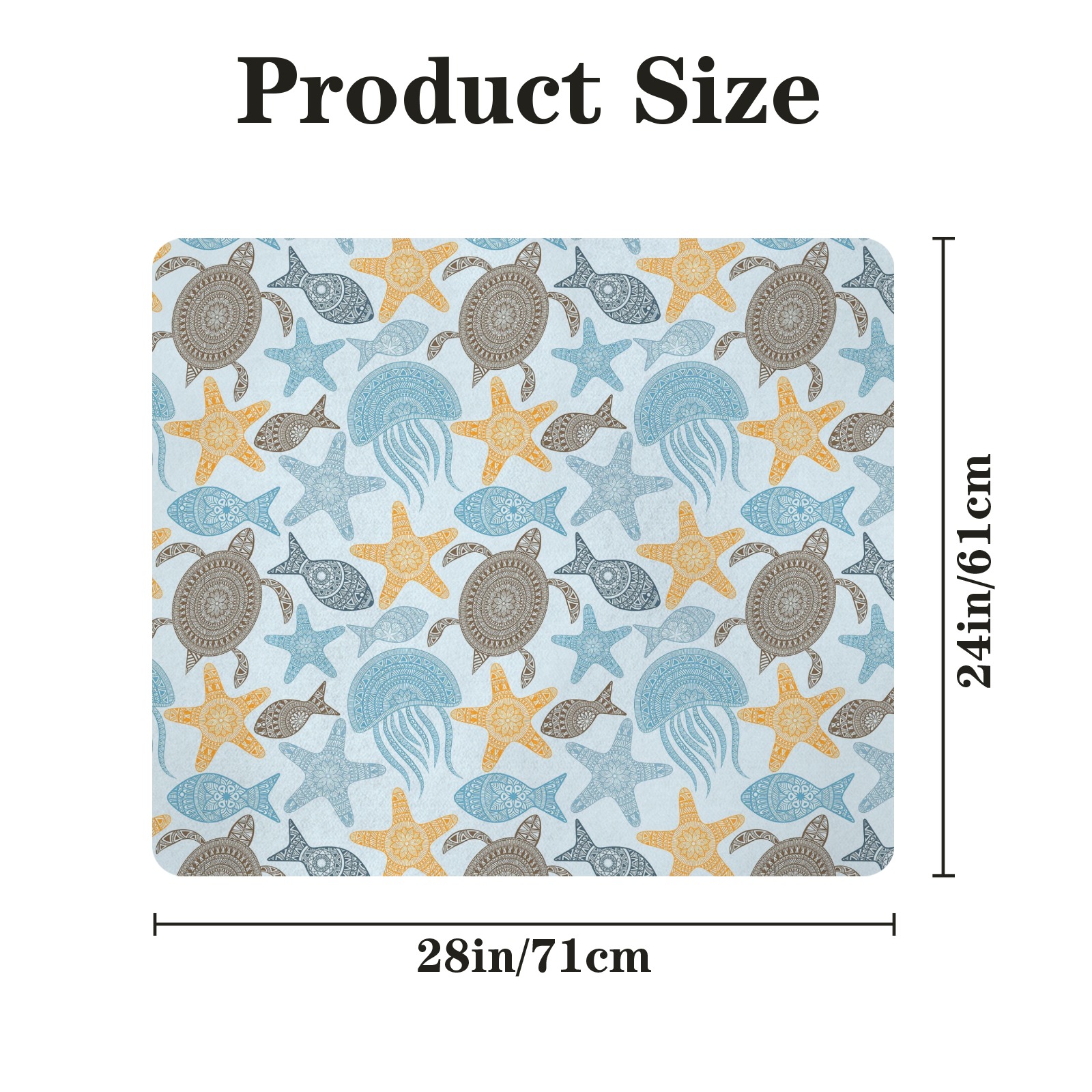 Washer Dryer Top Mat 28"x24"