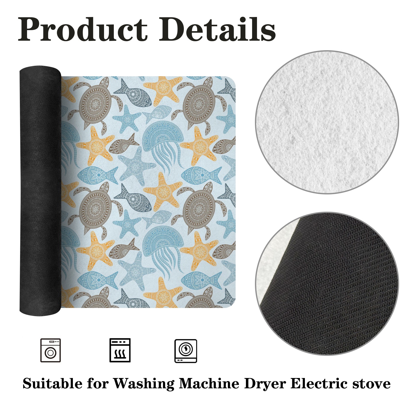 Washer Dryer Top Mat 28"x24"