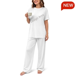 Women's Short Sleeved Pajama Set