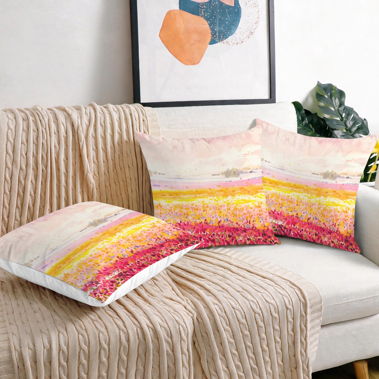 Velvet Pillow Case 18x18inch (3-Pack)