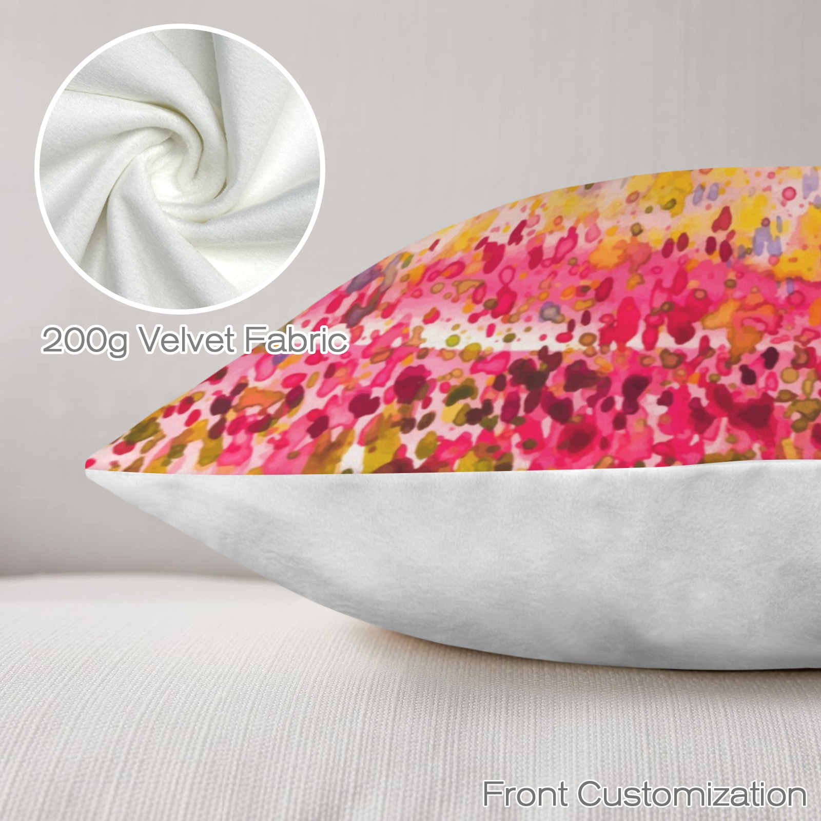Velvet Pillow Case 18x18inch (3-Pack)