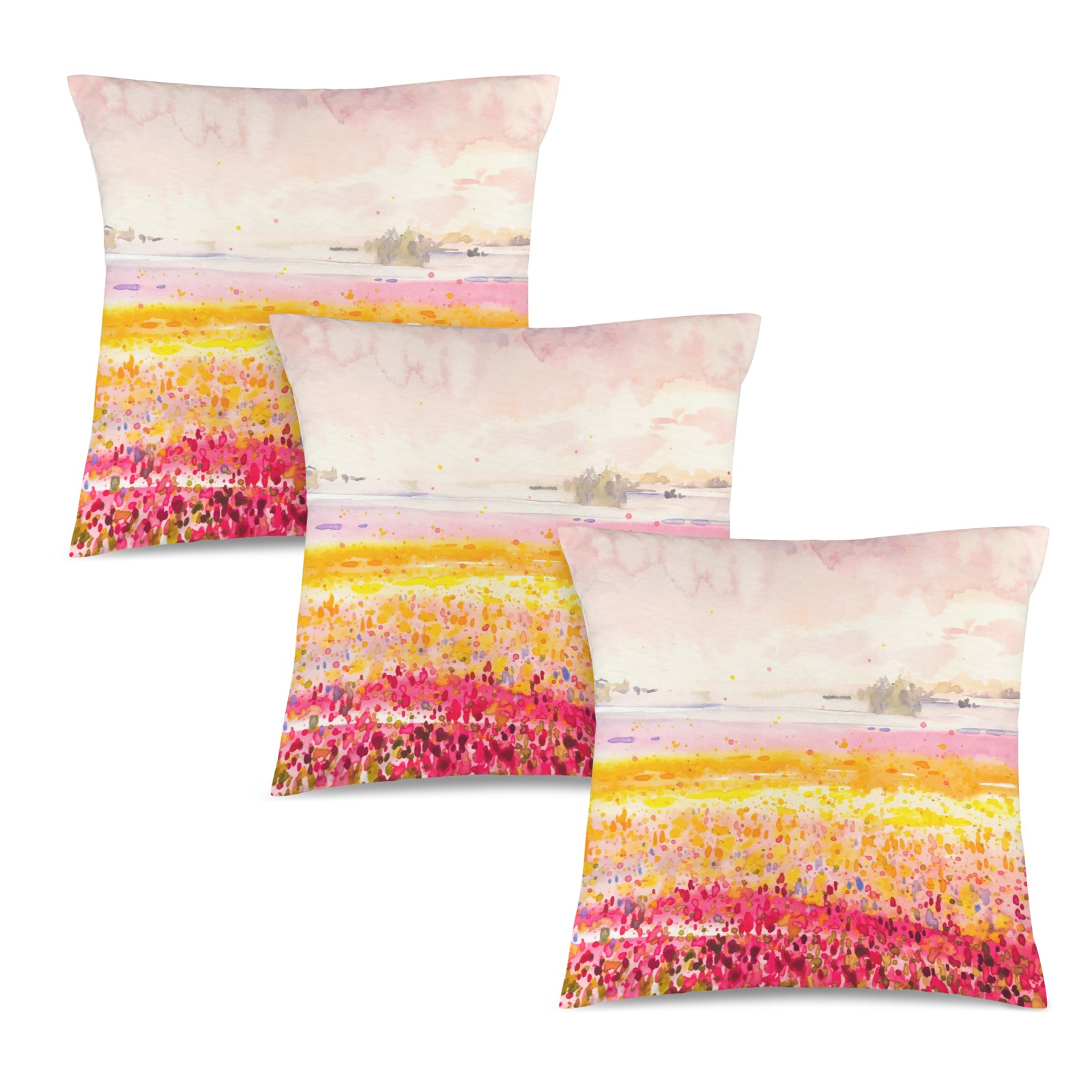 Velvet Pillow Case 18x18inch (3-Pack)