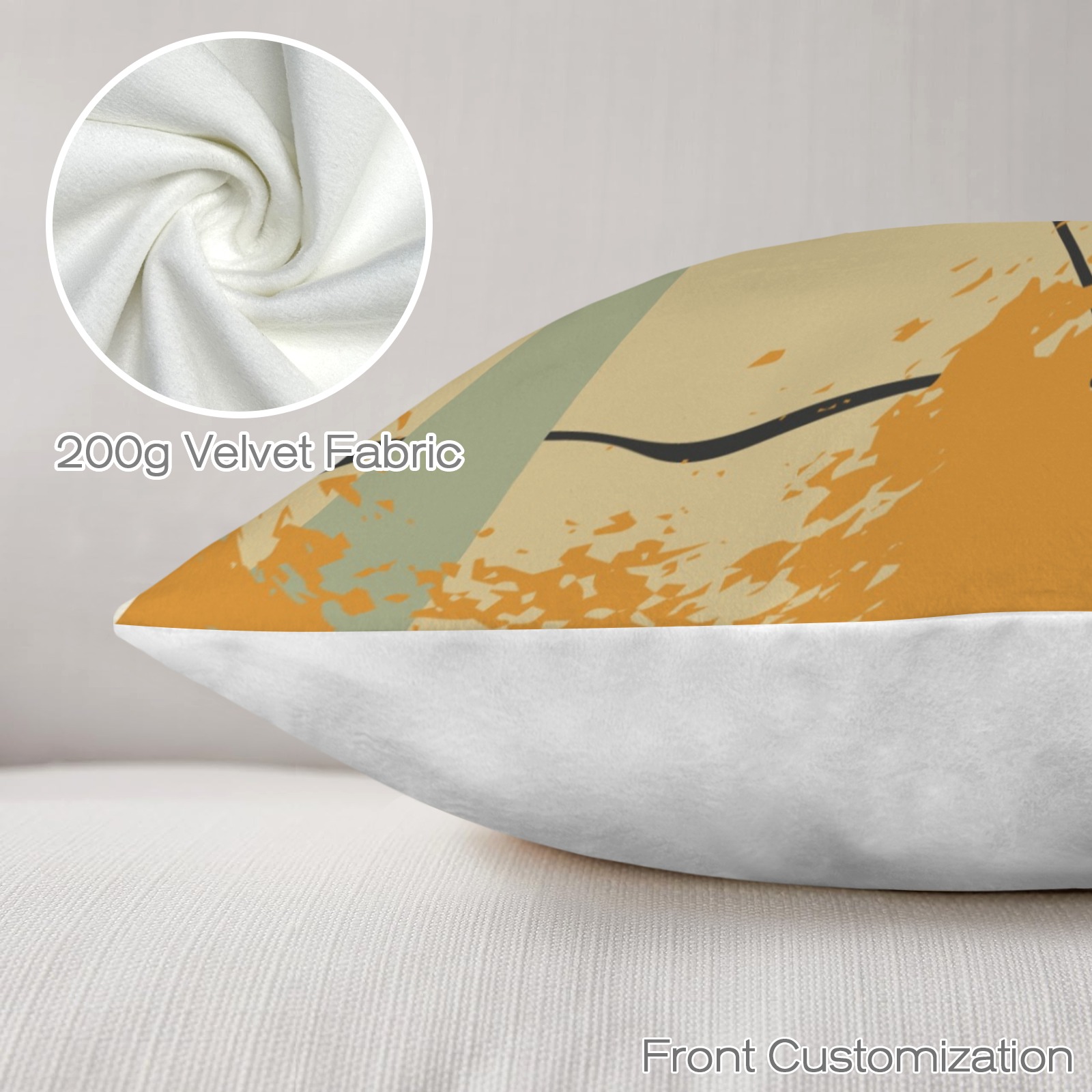 Velvet Pillow Case 18x18inch (Set of 4)