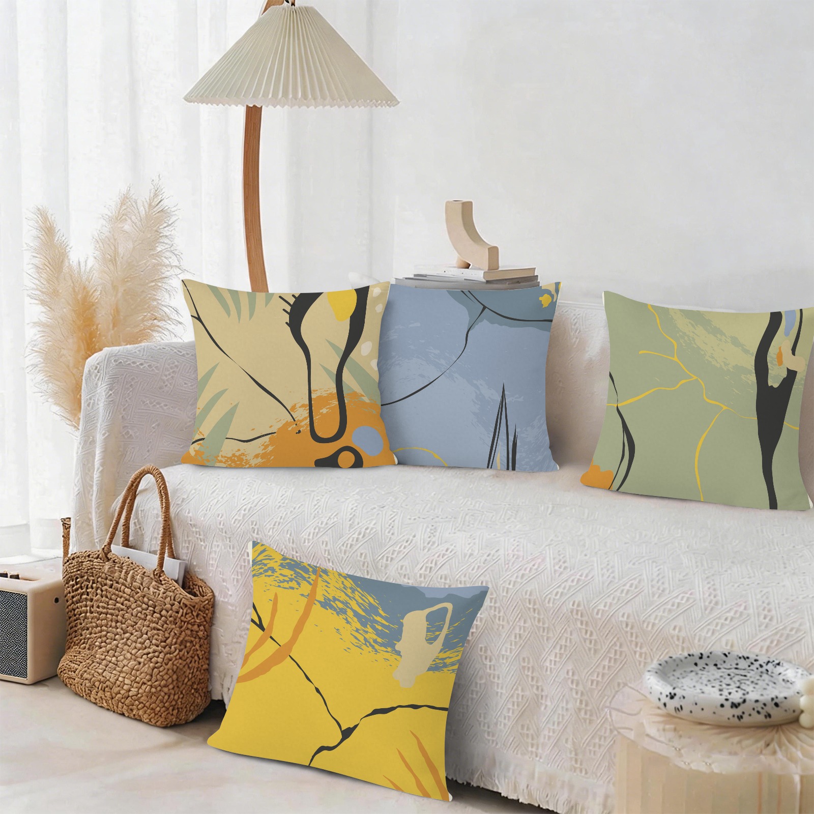 Velvet Pillow Case 18x18inch (Set of 4)