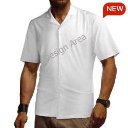 Men's All Over Print Cotton Short Sleeve Shirt