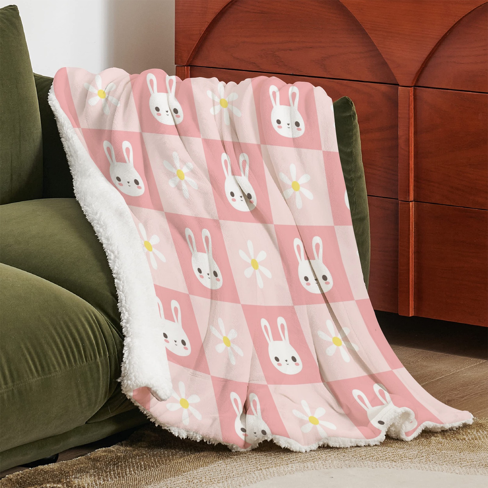Sherpa Fleece Blanket 50"x60"