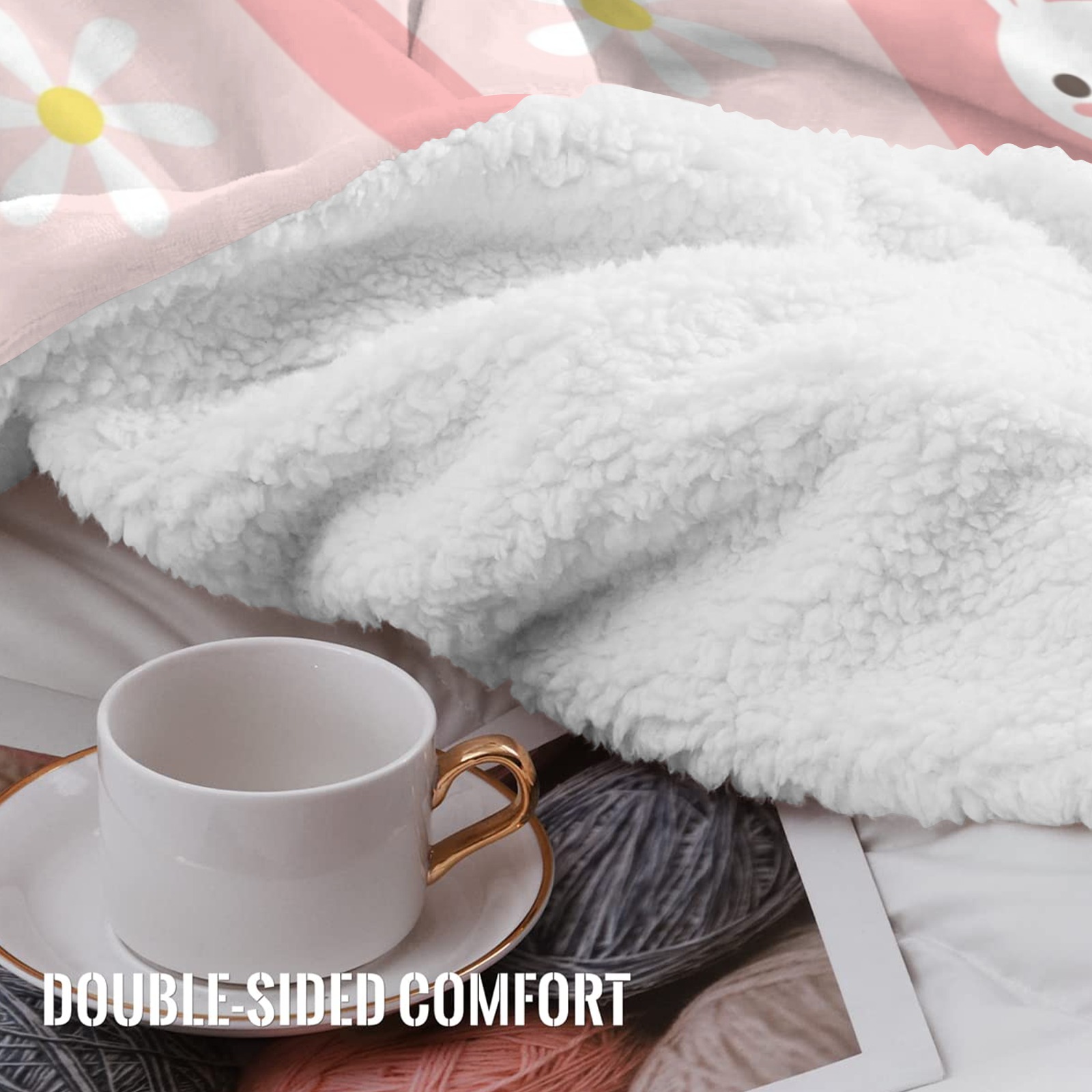 Sherpa Fleece Blanket 50"x60"
