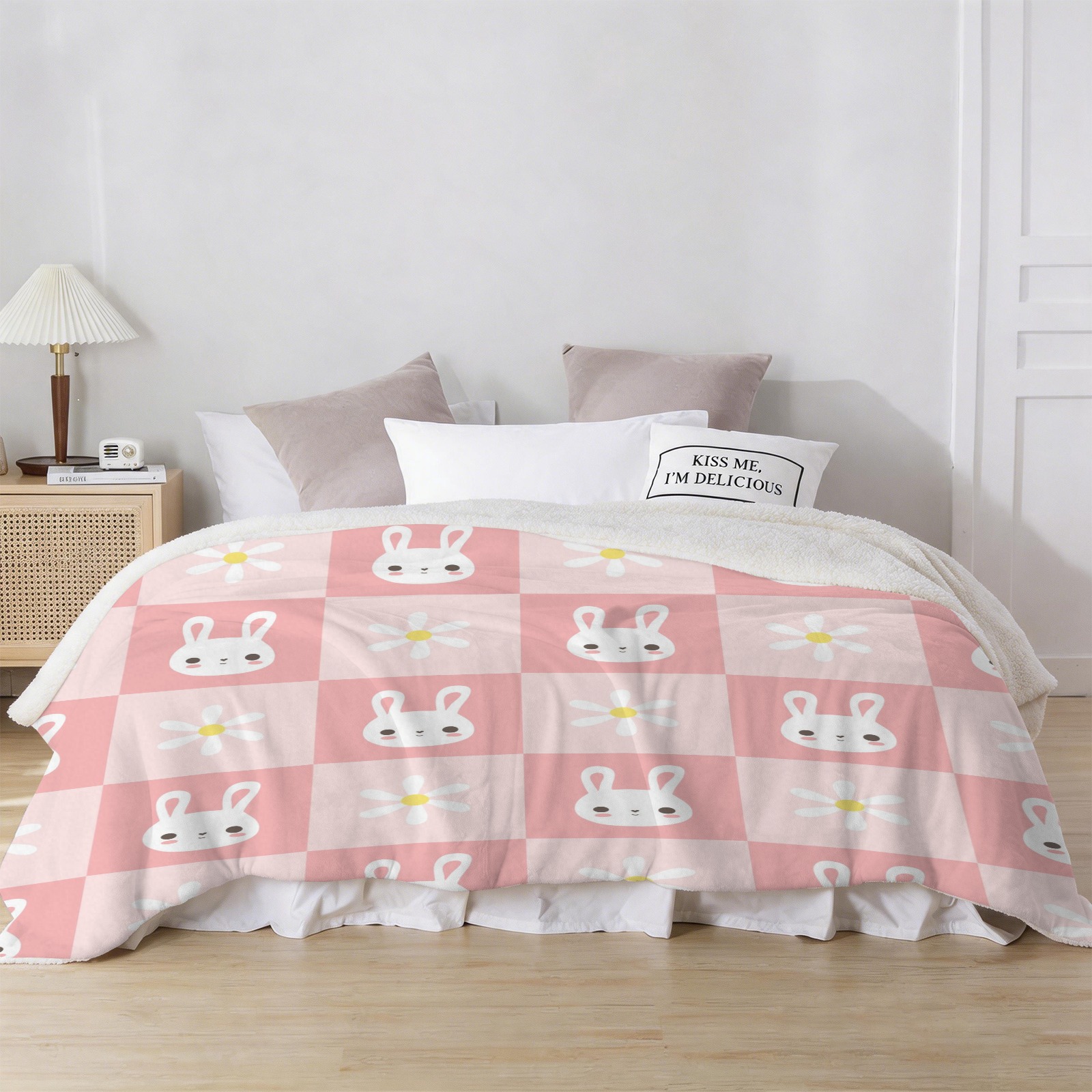 Sherpa Fleece Blanket 90"x108"