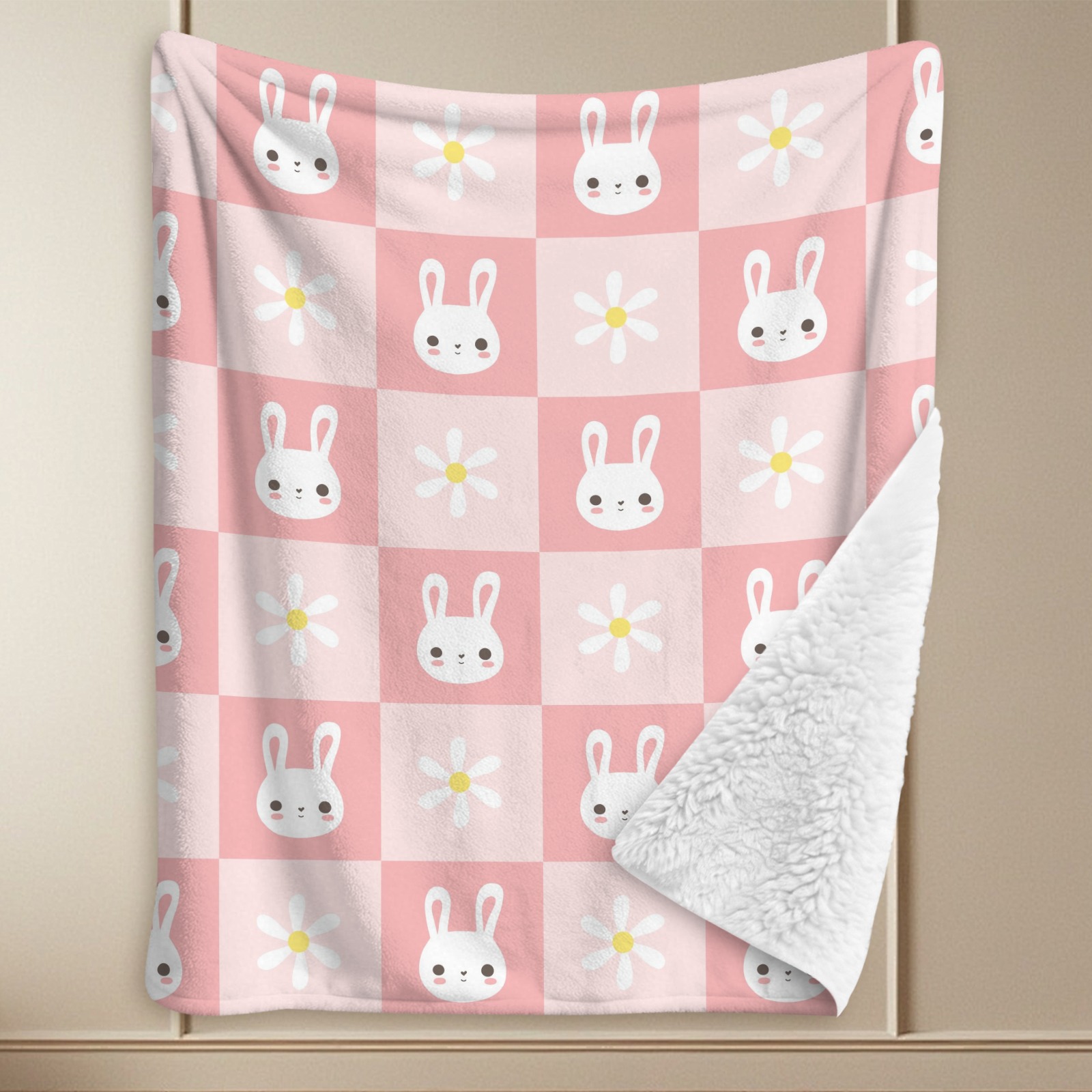 Sherpa Fleece Blanket 90"x108"