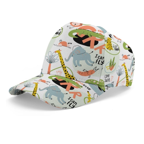 Kids' All-Over Print Baseball Cap