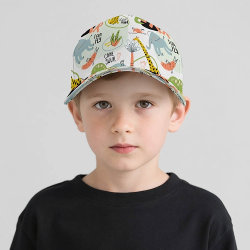Kids' All-Over Print Baseball Cap