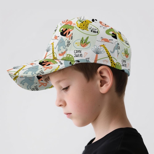 Kids' All-Over Print Baseball Cap