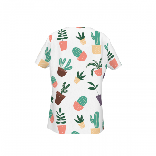 Women’s Crisscross V Neck Short Sleeve T-Shirt