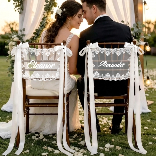 Lace Chair Back Cover (Set of 2)