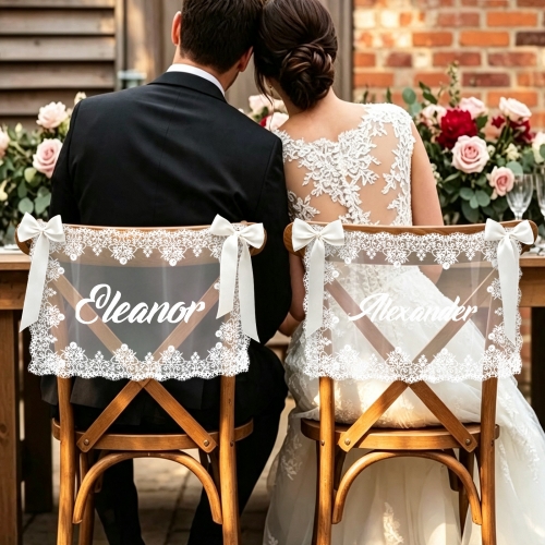 Lace Chair Back Cover (Set of 2)