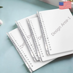 Loose-Leaf Notebook (Cover Print, Set of 4)