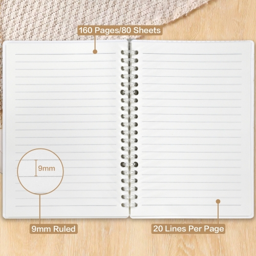 Loose-Leaf Notebook (Cover Print, Set of 4)