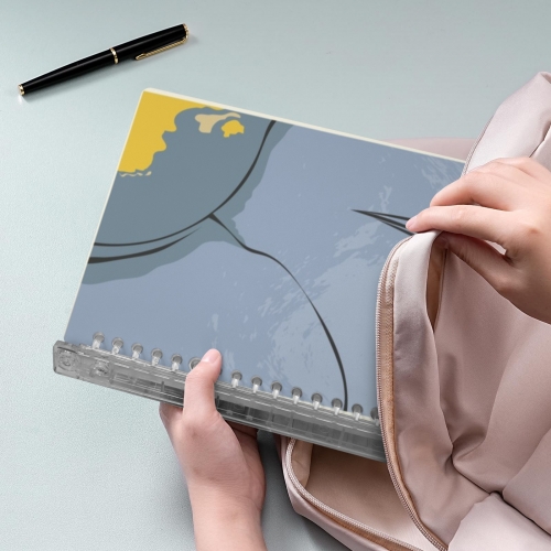 Loose-Leaf Notebook (Cover Print, Set of 4)