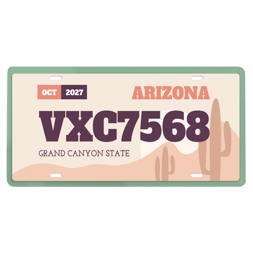 Custom License Plate