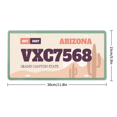 Custom License Plate