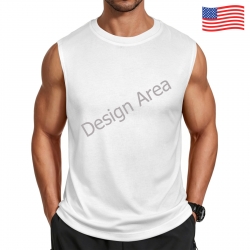 Men's All Over Print Sleeveless T-Shirt (Model T95)