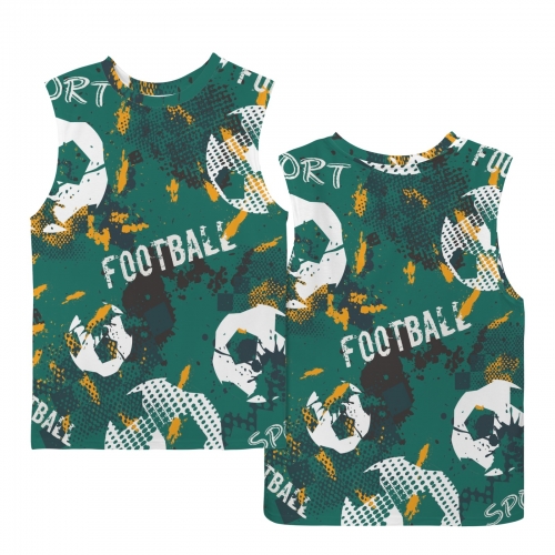 Men's All Over Print Sleeveless T-Shirt (Model T95)