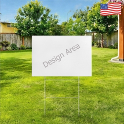 Yard Sign 18"x12" (Two-Sided Same Print)