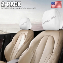 Car Headrest Cover (2-Pack)
