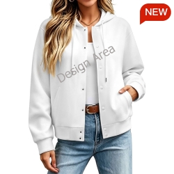 Unisex Hooded Baseball Jacket
