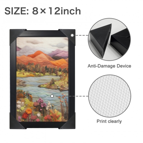 Black Framed Art Print 8×12inch
