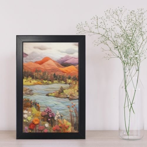 Black Framed Art Print 8×12inch