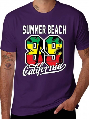 Adult Cotton T-Shirt (Two- Side Printing)