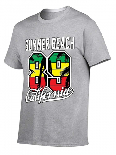 Adult Cotton T-Shirt (Two- Side Printing)