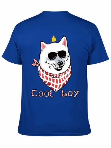 Adult Cotton T-Shirt (Two- Side Printing)