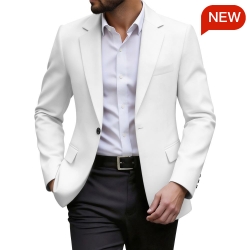 Men's Single‑Button Blazer