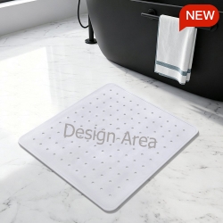 Bathroom Suction Cup Anti-slip Mat 54 x 53cm