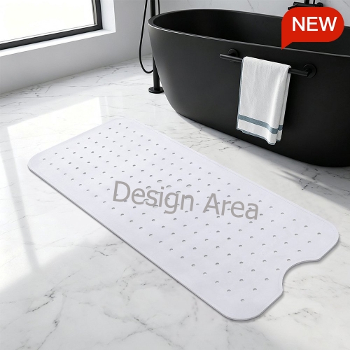 Bathroom Suction Cup Anti-slip Mat 100 x 40cm