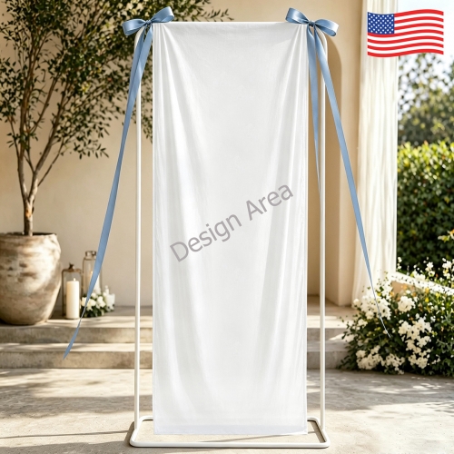Peach Skin Tapestry 30x80inch (Stitched Edge)